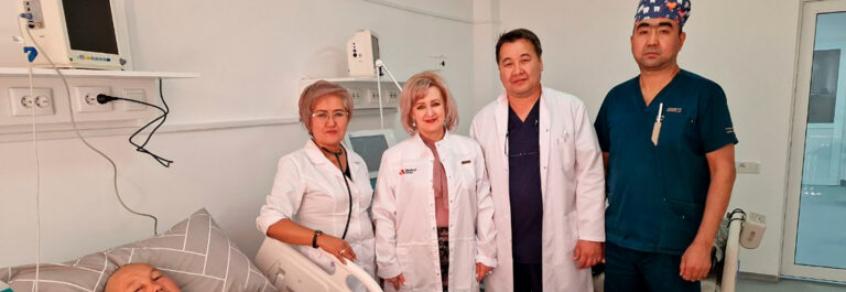 Первая операция  в отделении хирургии Университетской Клиники МШМ МУК «A MEDICAL CLINIC»