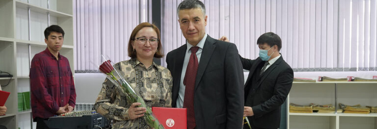 Вручение наград преподавателям и сотрудникам УНПК «МУК»